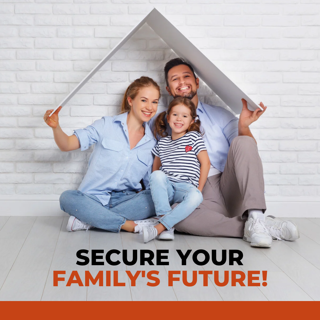 Red and Black Family Insurance Social Media Post